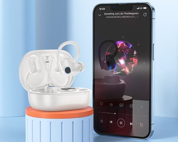 Hoco EQ8 Pure Joy Langattomat Nappikuulokkeet Puhelut/Musiikki Bluetooth Valkoinen
