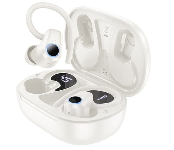 Hoco EQ8 Pure Joy Langattomat Nappikuulokkeet Puhelut/Musiikki Bluetooth Valkoinen