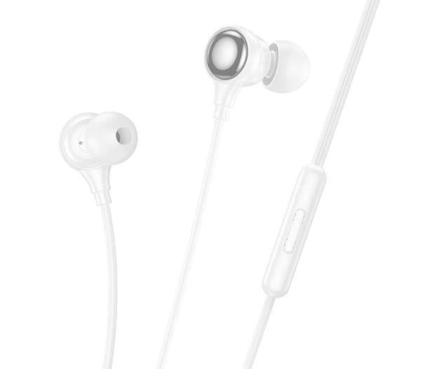 Hoco M116 Benevolent Trådbundet Headset Vitt