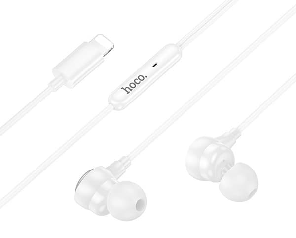 Hoco M116 Benevolent Trådbundet Headset Vitt