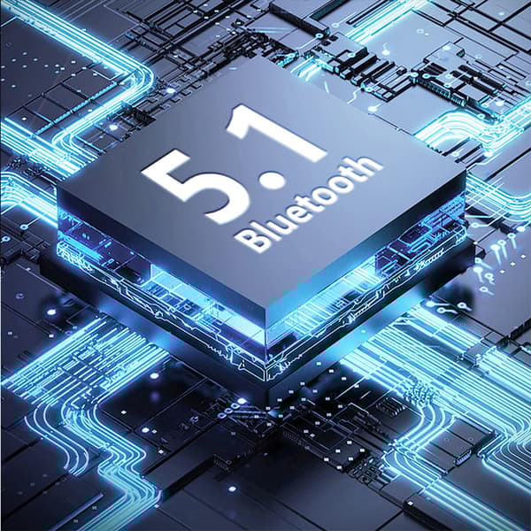 INF Bluetooth-kuulokkeet DR57 - Pitkä akunkesto Sininen