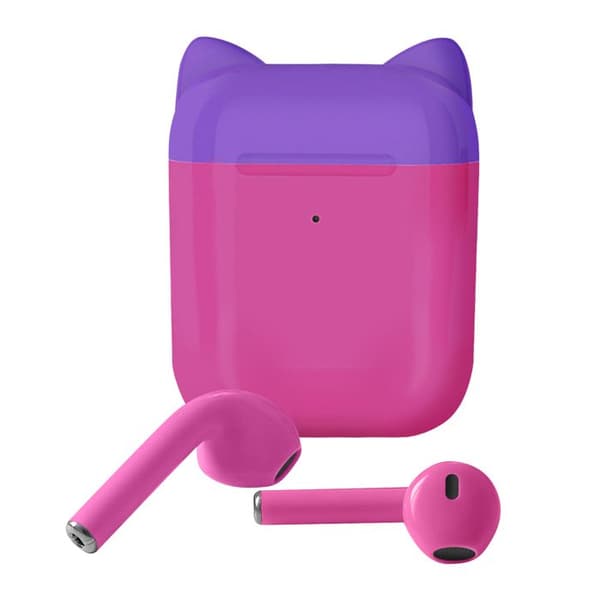 Trådlösa Bluetooth-hörlurar för barn, säker volym, mikrofon, Akashi, svart