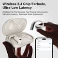 Pikkukuva 7 / 7: INF SP39 Sähköpinnoitetut Bluetooth-kuulokkeet - Avokorvamalli Valkoinen