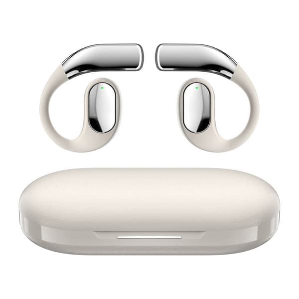 INF SP39 Sähköpinnoitetut Bluetooth-kuulokkeet - Avokorvamalli Valkoinen