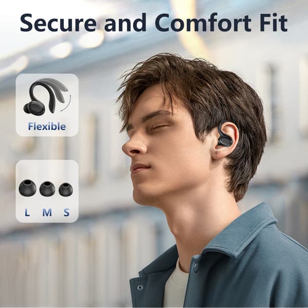 INF SP66 Mustat Bluetooth-kuulokkeet: Langaton äänentoiston vapaus