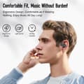 Miniatyrbillede 3 af 4: INF SP97 Hvide Bluetooth-øretelefoner med støjreducerende mikrofon Hvid