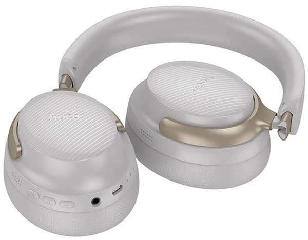 Hoco W53 Plus Tone -kuulokkeet ANC:llä, langattomat Bluetooth-kuulokkeet, harmaa