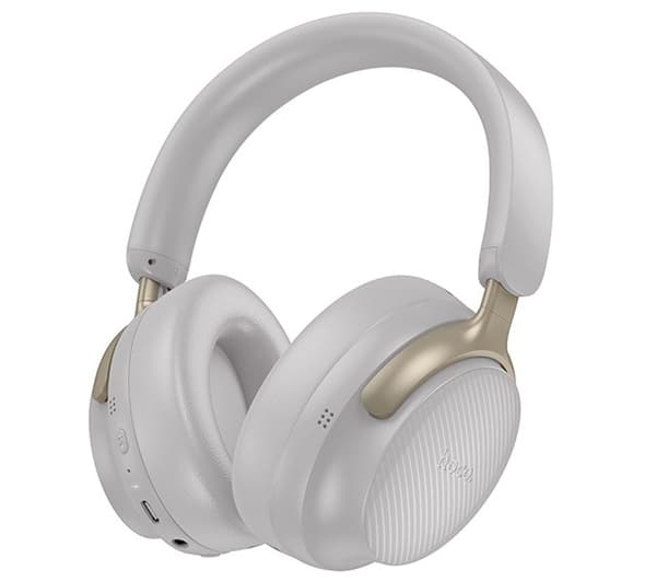 Hoco W53 Plus Tone -kuulokkeet ANC:llä, langattomat Bluetooth-kuulokkeet, harmaa