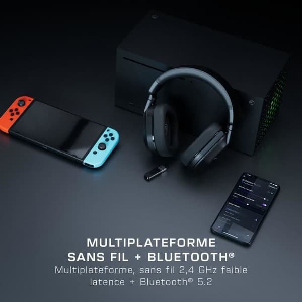 Trådlöst spelheadset för flera plattformar - TURTLE BEACH - Stealth™ 600 XB (Gen 3) - Svart