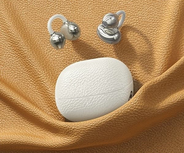 Hoco EA5 DUKE III Trådlöst Headset med Öppen Öra-anslutning/Musik Bluetooth Vit