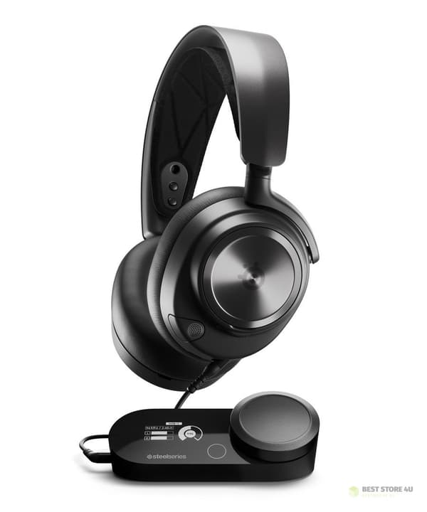Steelseries Arctis Nova Pro Headset Kabelbunden Gaming Svart
