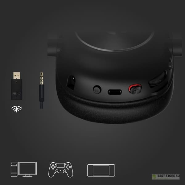 Logitech G PRO X 2 Langallinen ja langaton pelikuulokkeet sangalla, Bluetooth, musta