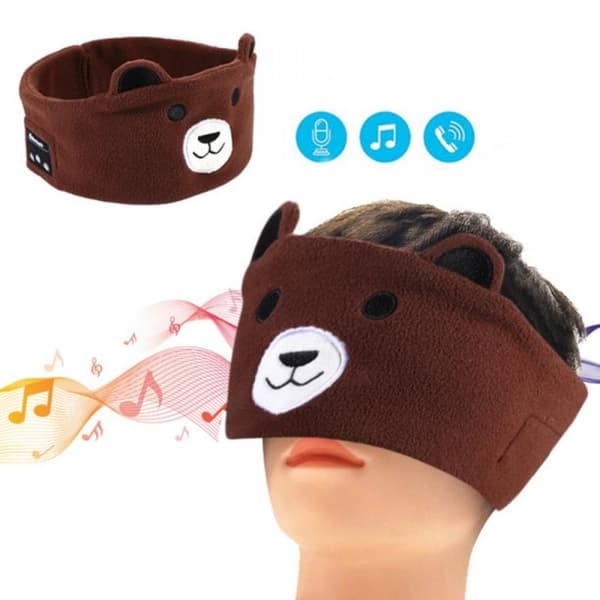 SOVØJE BLINDPADS BLUETOOTH HOVEDTELEFONER BAMSE