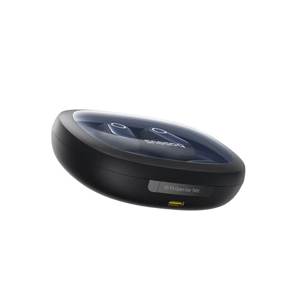 Baseus Eli Fit avoimet kuulokkeet langattomat yhteys-/musiikkikuulokkeet USB Type-C Bluetooth musta