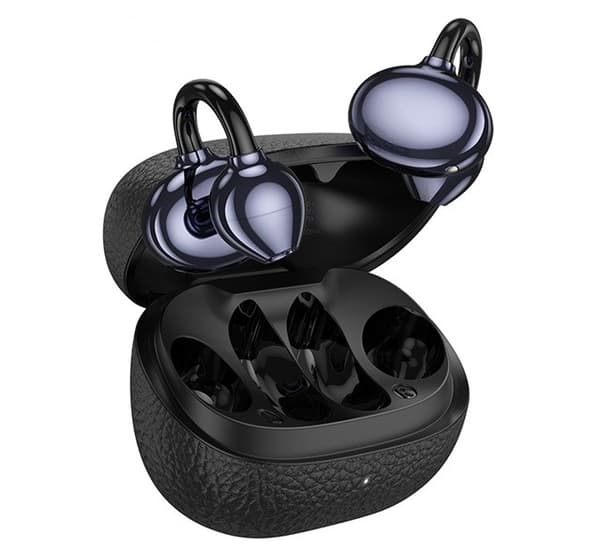 Hoco EA5 DUKE III Trådløst Headset med åbent øre, tilslutning/musik, Bluetooth, sort