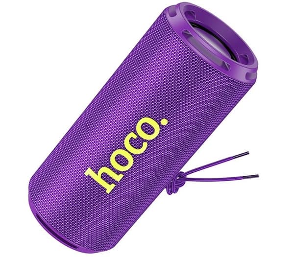 HOCO HC27 Soundful Bærbar Højttaler Bluetooth/ FM/ TF Kort/ USB-Stick/ AUX 2 x 8 W Lilla