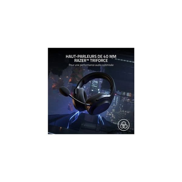 PC Gaming Headset - Razer - Barracuda X Edition 2022 - Trådlöst - Svart - On-ear