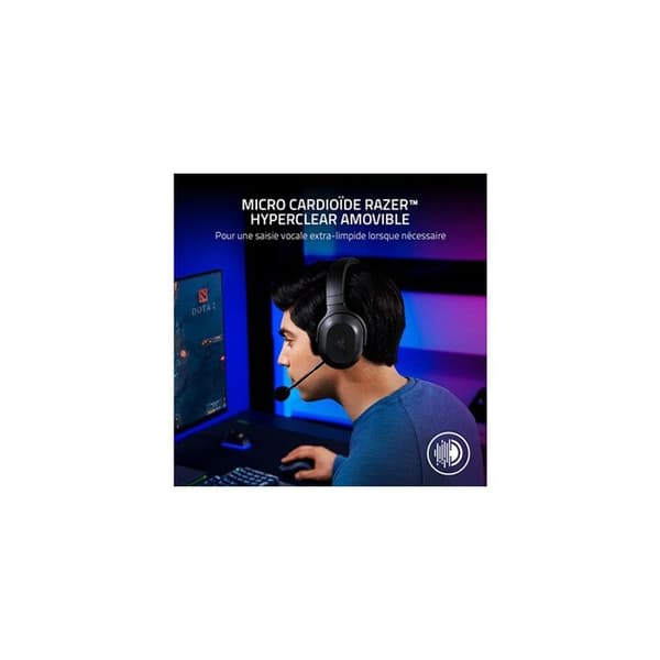 PC Gaming Headset - Razer - Barracuda X Edition 2022 - Trådlöst - Svart - On-ear