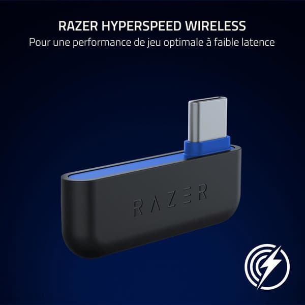 Trådlöst headset - Razer - Kaira Pro - Bluetooth - Svart och vitt - PS5/PC
