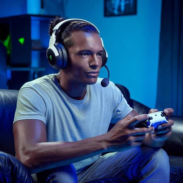 Trådlöst headset - Razer - Kaira Pro - Bluetooth - Svart och vitt - PS5/PC