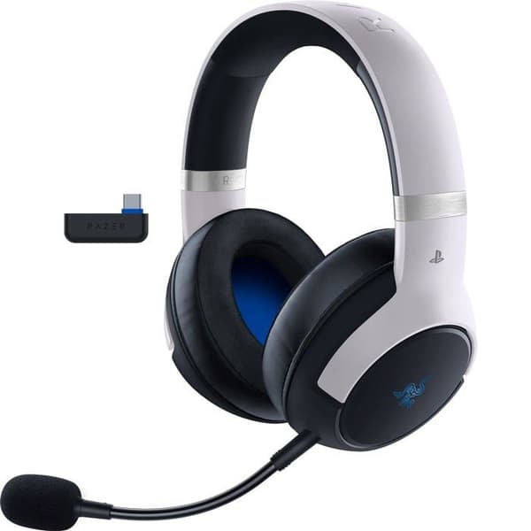 Trådlöst headset - Razer - Kaira Pro - Bluetooth - Svart och vitt - PS5/PC
