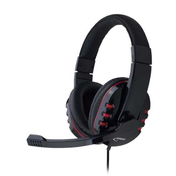 PC-headset - Gembird - GHS-402 - Binaural - Circumaural - In-line kontroll - Svart