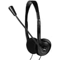 Miniatyrbild 1 av 4: Stereoheadset - LOGILINK - HS0052 - Svart - Kabelanslutet - Integrerad mikrofon