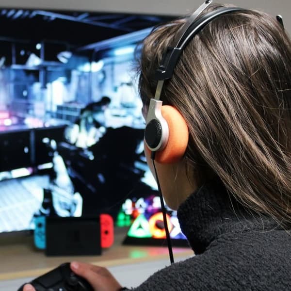 Gaming headset - Gioteck - TX20 - Trådad - Orange - Kompatibel med PS4, Xbox One, Switch, PC