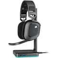Miniatyrbild 3 av 6: HS80 RGB trådlösa hörlurar - CORSAIR Carbon - Headsetmikrofon - Dolby Atmos - Trådlös teknologi