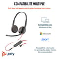 Miniatyrbild 2 av 3: HP Poly Blackwire C3225 USB-A