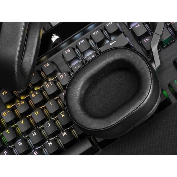CORSAIR HS55 Carbon Surround Gaming Headset Rundstrålande mikrofon