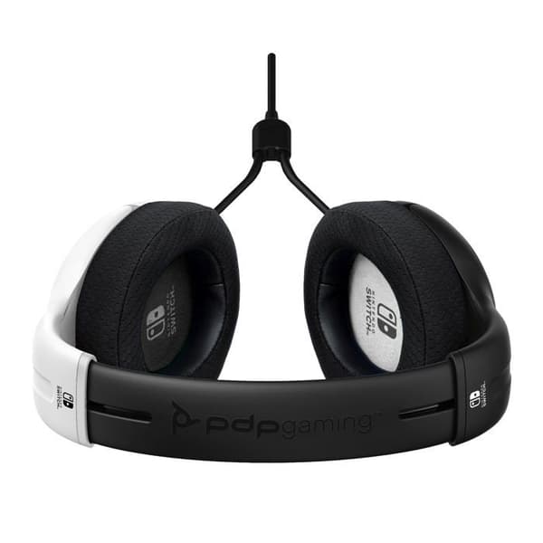 Gaming headset - PDP - LVL40 - Wired - Svart och vit - Kompatibel med Nintendo Switch