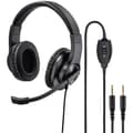 Miniatyrbild 1 av 4: Mikroheadset - HAMA - HS-P300 - Trådad - Stereo - Över-örat - Jack 3,5 mm