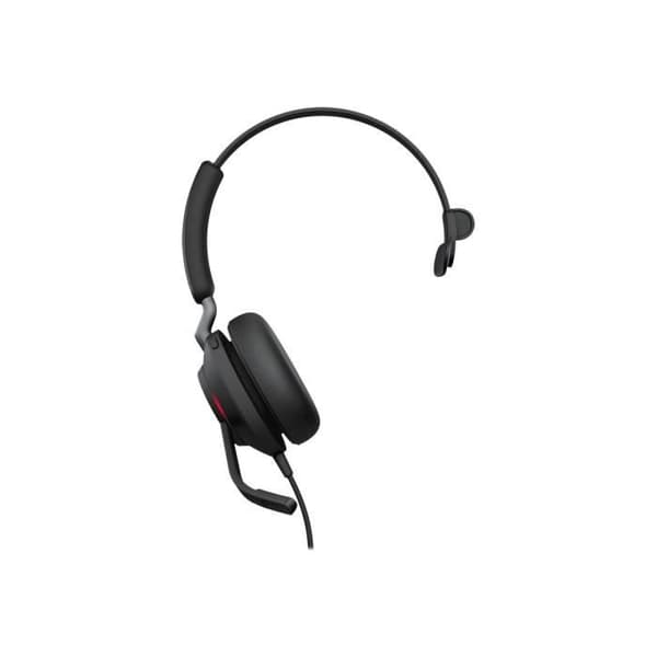 Headset - trådbundet - USB-A - Jabra - Jabra Evolve2 40 SE MS Mono - Headset - on-ear - trådbundet - USB-A - aco-isolering