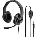 Miniatyrbild 1 av 3: Hama HS-P350 PC-headsetmikrofon - Kabelansluten - On-ear - Svart