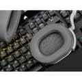 Miniatyrbild 2 av 3: CORSAIR HS65 SURROUND Gaming Headset - Vit, Dolby Audio 7.1 surroundljud på PC och Mac