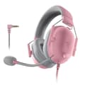 Miniatyrbild 1 av 3: Headset med Mikrofon - Razer - BlackShark V2 X - Färg Rosa - Bullerdämpning - Trådad