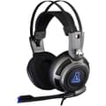 Miniatyrbild 1 av 6: THE G-LAB KORP200-G Bakgrundsbelyst Gaming Headset - PC, PS4, XBox One - Grå