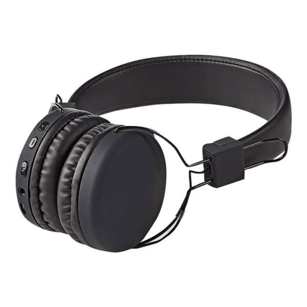 Hörlurar med mikrofon - Nedis - HPBT1100BK - Bluetooth - Trådlös - Svart