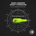 Miniatyrbild 3 av 3: Headset - Razer - Kaira - Electric Volt Yellow - Trådbunden - HyperClear Microphone