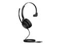 Miniatyrbild 2 av 3: Microhörlurar - Jabra - Evolve2 50 UC Mono - Bluetooth - USB-A - Aktiv brusreducering