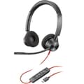 Miniatyrbild 3 av 3: Hörlurar - HP - Poly Blackwire 3320 - Stereo - USB-C - USB-C/A-adapter