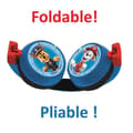 Miniatyrbild 3 av 5: PAT' PATROUILLE - 2 i 1 Bluetooth®-hörlurar - Bekväma och hopfällbara trådbundna hörlurar för barn med ljudbegränsning - LEXIBOOK