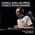 Miniatyrbild 2 av 6: Gaming headset - Trådlös - Logitech G - Pro X 2 - Med mikrofon - Svart