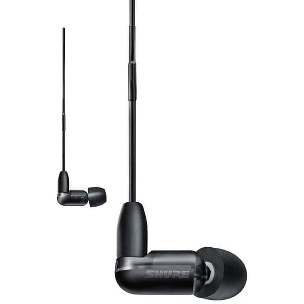 Shure AONIC 3 Trådbundna ljudisolerande hörlurar - Svart