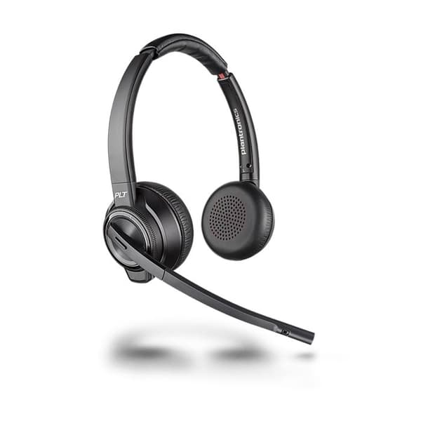 POLY Plantronics Savi W8220/A Headset - Trådlöst - Design över huvudet - Stereo - Supra-aural - Räckvidd 17678,4 cm