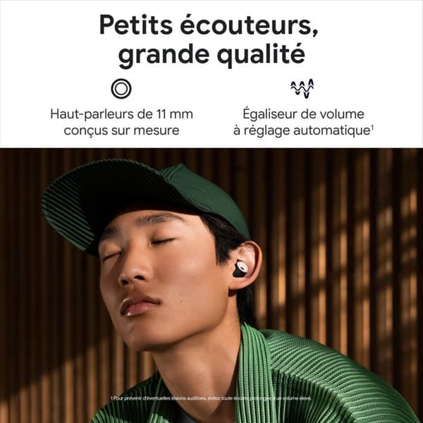 Google Pixel Buds Pro Bluetooth-hörlurar Vita (porslin)