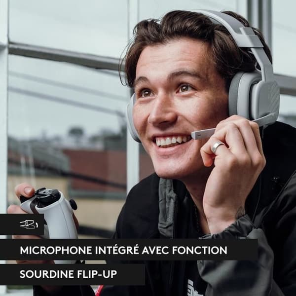 ASTRO A10 2nd Gen Wired Gaming Headset med Mic för PC - Grå