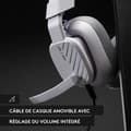 Miniatyrbild 4 av 6: ASTRO A10 2nd Gen Wired Gaming Headset med Mic för PC - Grå
