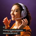Miniatyrbild 2 av 6: ASTRO A10 Wired Gaming Headset - 2:a generationen med mikrofon - Lila